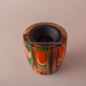 Quemador de Incienso Árabe de Lujo Hecho a Mano, Madera Premium, Bakhoor Madkhan, Porta Incienso Religioso de Sándalo para Hogar, Hotel, Ramadán, 100% - Product Image 3