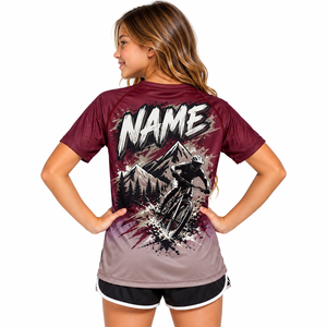 New Custom Logo Printed Breathable Quick Dry Long Sleeves Men Women <b>MTB</b> Cycling Sportswear Mountain Bike Jersey - Product Image 3
