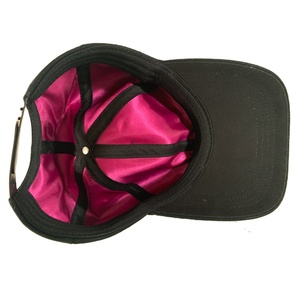 Cotton Polyester Strap Back Luxury Dad Cap Custom Satin Lined Cap Embroidered logo Unstructured <b>Baseball</b> <b>Mens</b> <b>Hats</b> and Caps - Product Image 2