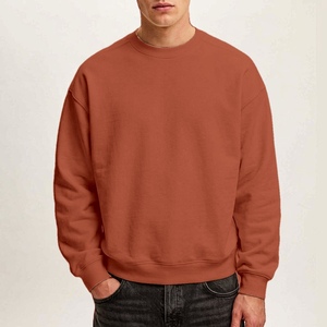 Sweat-shirt à col montant personnalisé pour homme en molleton de coton épais, coupe classique, style streetwear décontracté, fournisseur de vêtements en gros - Product Image 2