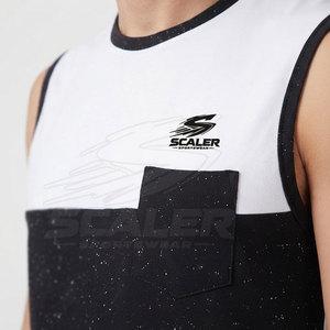 Cotton Jersey <b>Men</b> Gym <b>Singlet</b> Breathable Quick Dry Comfortable Sleeveless Top <b>for</b> Bodybuilding Training Running Exercise Casual - Product Image 5
