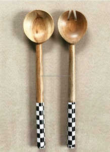 เซิร์ฟสลัดไม้อาซาเซียสำหรับอาหารร้อนและเย็น - Product Image 4