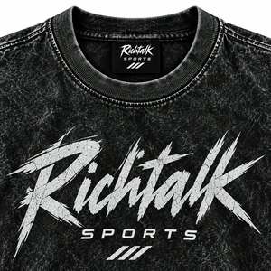 Impression DTG, personnalisez votre design, photos, t-shirt pour homme à manches courtes, été, style vintage lavé, style hip hop, 100% coton - Product Image 4