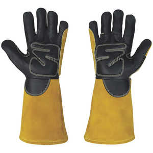 Top Quality Cowhide Leather Cut Resistant MIG Welding <b>Gloves</b> Wholesale Anti-slip Breathable Safety Working <b>Gloves</b> For Welder - Product Image 2