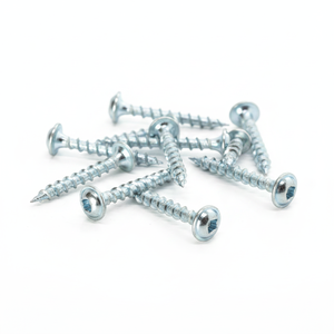 PDC CLASS 4 Pan Head Metric/Inch Wood Screw Self-Tapping Phillips/Pozi Drive Zinc/Nickel Plated Carbon Steel/Stainless Steel - Product Image 1