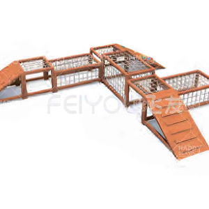 HP-OPTRT 006 Architecture de jeu extérieure multi-niveaux conçue pour les parcs publics et les espaces de loisirs - Product Image 1