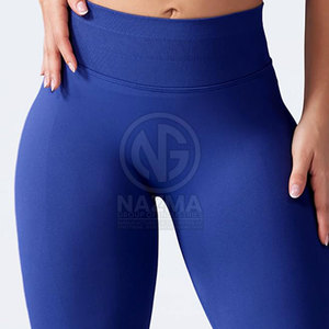 Leggings Scrunch Butt Respirants et à Séchage Rapide de Haute Qualité pour Femmes, Taille Élastique, Longueur Intégrale, en Spandex/Polyester, pour le Fitness, Faible MOQ - Product Image 6