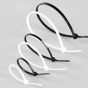 Attaches de câble en nylon noir de haute qualité 2.5mm X 150mm autobloquantes et durables - Product Image 4