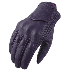 Motorcycle Gloves Motocross Fingerless Riding Gloves for Men Casual Leather Full Finger Racing Gloves With Button Closure Non - Product Image 2