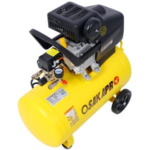 Compressore d'Aria Portatile Ultra Silenzioso 4.5HP con Serbatoio Orizzontale da 13 Galloni Lubrificato a Olio, Pressione Regolabile e Ruote Integrate - Product Image 4