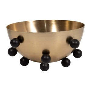 Timeless Form Handmade High Quality Aluminum Tabletop <b>Vase</b> <b>Gold</b> Finish Modern Design Decorative Bowl for Housewarming Wedding - Product Image 5