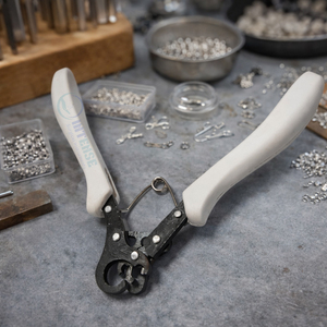 Herramienta de Acero Inoxidable para Hacer Lazos en Joyería, 3mm, Agarre Blanco, Lazos Consistentes y Recortes Precisos para Proyectos de Manualidades - Product Image 3