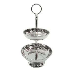 Stainless Steel Metal Round Cake stand for Cake Cupcake & Dessert Stand Cupcake Display Stand resin epoxy mold