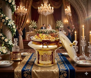 Recipiente para buffet de acero inoxidable de alta calidad, redondo, con tapa, al mejor precio - Product Image 6