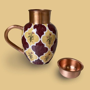Jarra de Agua de Cobre Ecológica de Doble Pared con Diseño Elegante y Duradero, Compre Directamente del Proveedor a Precio de Fábrica - Product Image 3