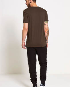 2026 Bulk Custom Logo Printing T-<b>shirt</b> Round Neck Blank Short Sleeve 100% Cotton Plain Men Breathable T <b>Shirt</b> - Product Image 4