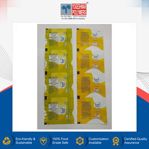 Wholesale Quantity Supplier High Quality Center Seal Food Grade Customizable <b>Plastic</b> Packaging <b>Roll</b> Sugar Sachet Bag YOGESHWAR - Product Image 2