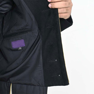 Veste écossaise doublet Highlander Ventoria Enterprises 2026 la plus vendue, en laine noire, sur mesure, pour bagpiper, coupe droite - Product Image 3
