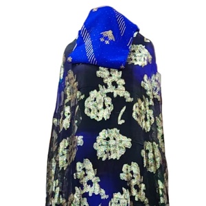 ชุดแต่งงานฟารันซาวีขายดี คุณภาพสูง ผ้าไหมแท้ 100% ระบายอากาศได้ดี พิมพ์ลายหลากสี ประดับคริสตัล ดีไซน์แบบดิรัก โซมาลี ทอแบบดั้งเดิม - Product Image 1