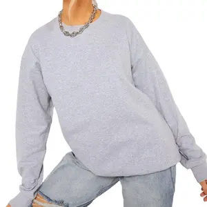 Sudadera bordada con cuello redondo Sudadera con capucha personalizada y estilo de invierno para hombres y mujeres OEM impresión personalizable - Product Image 1