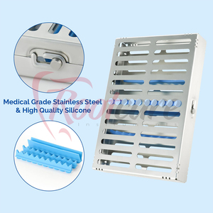 Cassettes de Stérilisation Dentaires : Plateaux à Conception Sécurisée et Durables pour Usage Clinique - Product Image 2