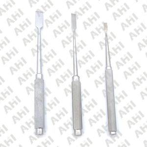 Instrumentos Quirúrgicos Ortopédicos Manuales de Acero Inoxidable AHI, Precio de Fábrica, Osteótomos, Cincel para Huesos, Diseño Recto, Certificación CE - Product Image 2