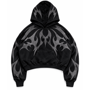 Fabricante de sudaderas con capucha de tela de alta densidad que ofrece costuras reforzadas y producción personalizada precisa para clientes de marcas de moda. - Product Image 2