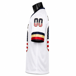 Uniforme de Fútbol Americano Personalizado al por Mayor, Jersey de Fútbol Sublimado con Tela de Malla de Poliéster - Product Image 5