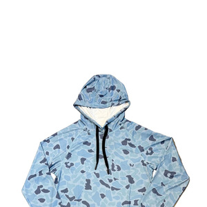 Camiseta Deportiva Unisex con Capucha, Manga Larga, Estampado de Camuflaje, Poliéster que Absorbe la Humedad, para Verano - Product Image 5