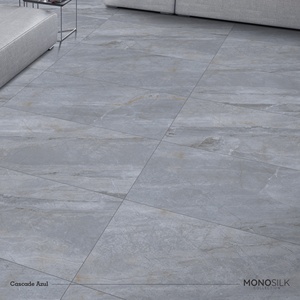 Azulejos cerámicos rústicos con acabado brillante para suelo, 600x1200 mm, azulejos de porcelana mediterráneos lisos para sala de estar - Product Image 5