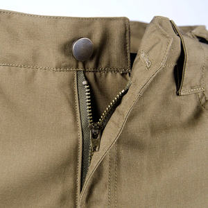 Summer Fashion Cotton <b>Mens</b> <b>3</b>/<b>4</b> Cargo <b>Shorts</b> Multi Pocket Long Cargo <b>Shorts</b> khaki color cargo <b>shorts</b> <b>for</b> <b>men</b> - Product Image 5