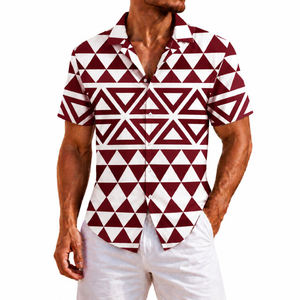 Chemises Hawaïennes de Haute Qualité en Gros, Chemises d'Été à Manches Courtes pour Vacances à la Plage pour Hommes - Product Image 3