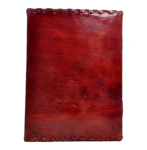 Genuine Antique <b>Lock</b> Simple Leather Journal Handmade Spiral Saddle Stitching Sewing Binding Elegant Gift <b>Notebook</b> Custom Color - Product Image 3