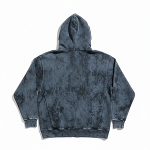 Chaos Theory Solid Hooded Sweatshirt <b>Men's</b> Regular Fit Cotton French Terry Casual Winter <b>Pullover</b> Front Logo Pocket Breathable - Product Image 4