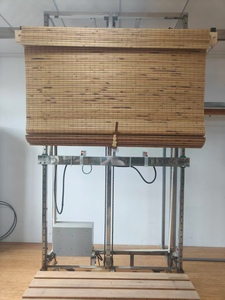 Traditional Bamboo <b>Roller</b> Blind Horizontal Weave Light Filtering Design - Product Image 6