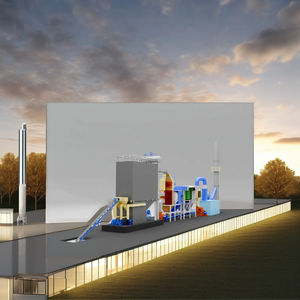 Sistema de Caldera Industrial Vertical de Lecho Fluidizado para Vapor de Tubos de Agua, Alimentado con Mazorca de Maíz - Product Image 1