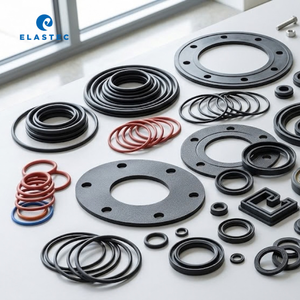 ปะเก็นยางแบบกำหนดเอง |   แหวนซีลซิลิโคน EPDM NBR สำหรับงานอุตสาหกรรมกันน้ำ ทนน้ำมัน จากโรงงานโดยตรง - Product Image 1