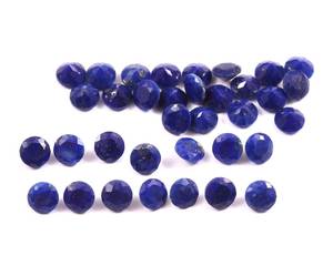 Lapislázuli Redondo de 2.5mm, Gema Suelta Tallada, Precio de Fábrica, Gema de Alta Calidad para Fabricación de Joyería, Venta al Por Mayor - Product Image 1