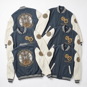 Chaqueta Letterman al por mayor, abrigo universitario de lana verde bosque, bordado High Alpine Ways, mangas de cuero marrón, estilo bomber. - Product Image 4