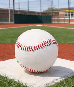 KATBROS INDUSTRIES SS-BBB-71 Ballon de baseball classique d'entraînement en cuir durable avec surpiqûres rouges solides, 9 pouces, pour droitier, composite - Product Image 5