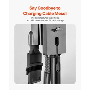 Support pour aspirateur vertical compatible avec Dyson V7 V8 V10 V11 V12 V15 SV10 SV12 SV14 SV18 SV21, accessoires pour aspirateurs - Product Image 6