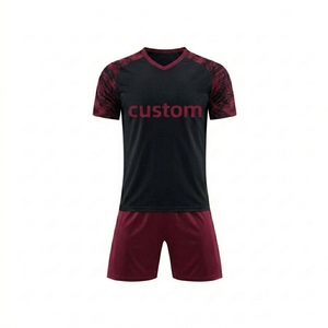 Camiseta de fútbol clásica retro transpirable de secado rápido, camiseta de fútbol personalizada, camiseta de fútbol vintage. - Product Image 1