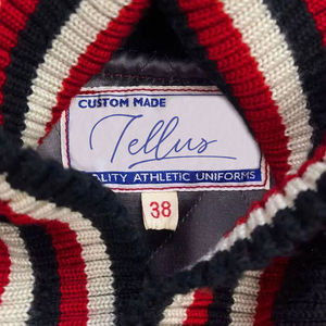 Chaqueta Bomber Deportiva de Alta Calidad, Personalizada OEM, de Poliéster, con Bordado Chenille, Lisa, Estilo Vintage, para Equipos de Béisbol - Product Image 6