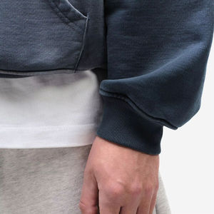 Sweat-shirt à capuche pour homme, style vintage, en coton doux, coupe décontractée, effet délavé, streetwear décontracté, vêtement de tous les jours - Product Image 4