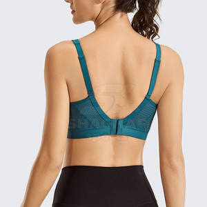 Sujetador deportivo sin costuras para mujer, mezcla de poliéster premium con ajuste cómodo, ideal para yoga, fitness y uso diario. - Product Image 4