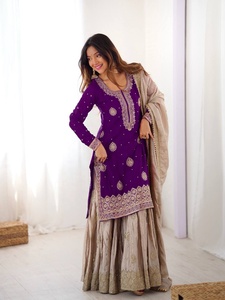 Exclusive Designer Salwar <b>Suit</b> With Dupatta Traditional Indian Pakistani <b>Wedding</b> And Party Wear For <b>Women</b> - Product Image 1