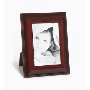 Marco de fotos de madera creativo y único, exhibición de fotos familiares para mesa, decoración de oficina, hecho a mano, resistente a los rayos UV, de alta calidad - Product Image 1
