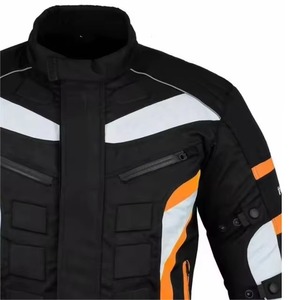 Chaqueta de Motociclismo Unisex para Adultos, Chaqueta de Carreras de Cordura, Chaqueta Protectora para Motociclistas, Sistemas de Protección Técnica Personalizados - Product Image 2