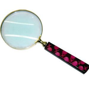 Look antique Design verre à œil bonne qualité en gros couleur Bronze nouveau Design 2025 artisanat indien métal Vintage loupe - Product Image 1