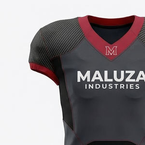 Jersey de Fútbol Americano Sublimado de Calidad Profesional, Uniformes de Equipo con Impresión Completa Personalizada, Pantalones Cortos para Hombre, Secado Rápido y Transpirables - Product Image 2